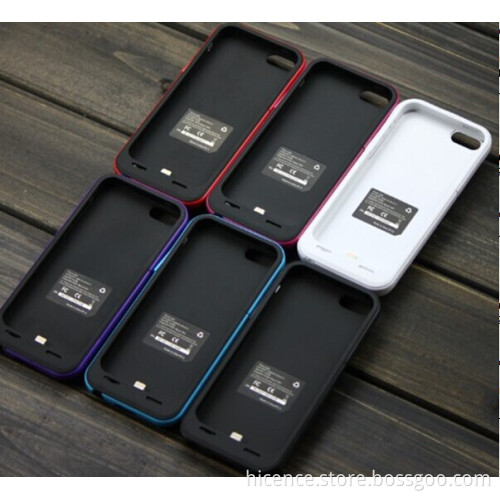 2000mAh External Emergency Power Charger for iPhone 5s iPhone 5